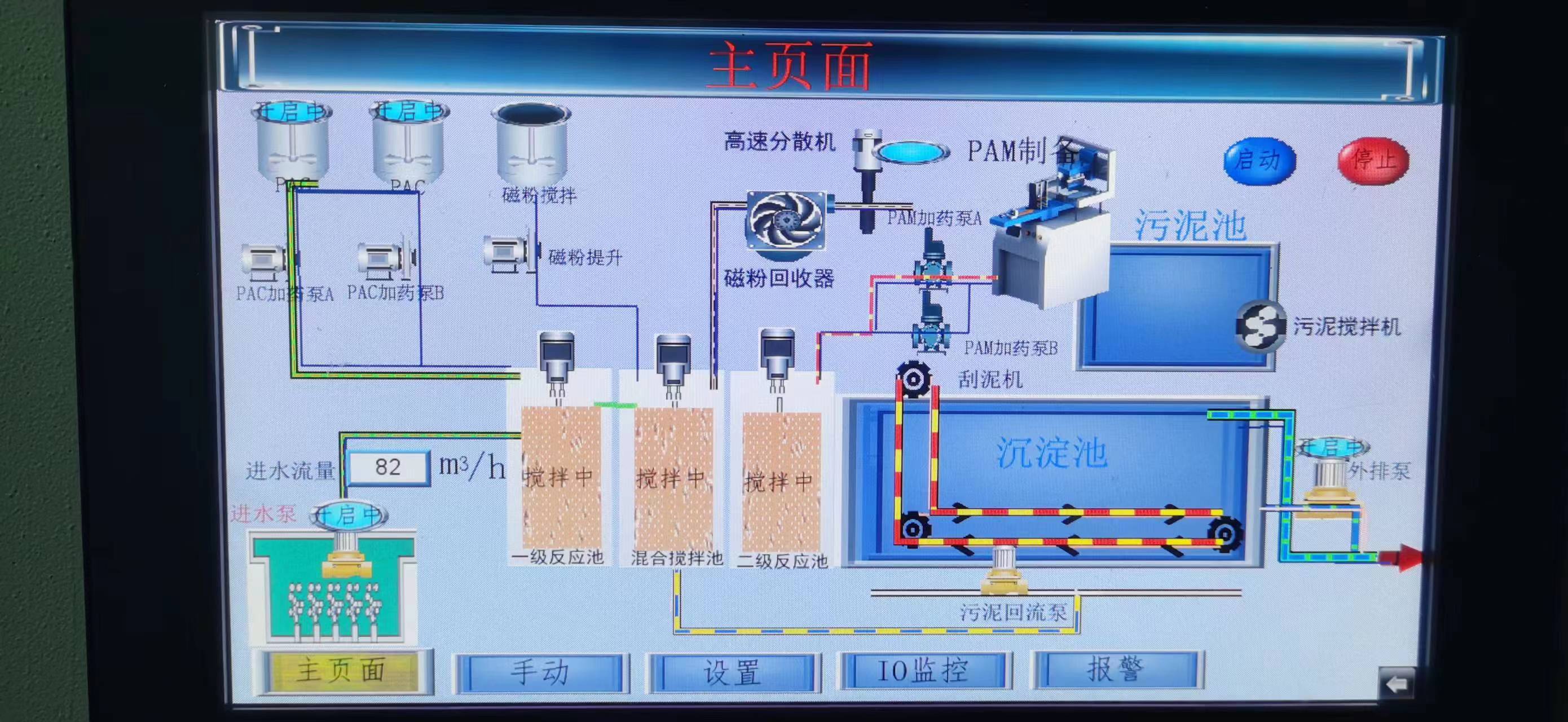 磁混凝一体化设备验收通过
